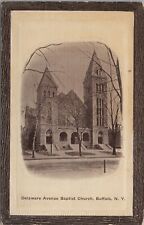 Buffalo, NY: Delaware Avenue Baptist Church - Vintage New York Postcard picture