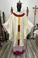 WHITE  CHASUBLE + STOLE picture