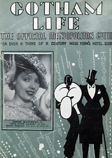 New York Entertainment Guide Gotham Life Travel Brochure Jessie Matthews 1936 picture