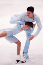 Elena Berezhnaya & Anton Sikharulidze Olympics 1998 OLD FIGURE SKATING PHOTO 1 picture