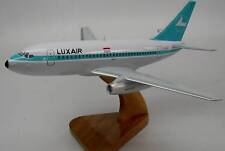 Boeing B-737 Luxair Airline B737 Airplane Wood Model Replca Small  picture