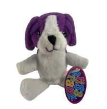 Lisa Frank Pencil Topper Finger Puppet Purple Dog W/ Tag No Pencil Y2K picture
