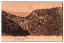 c1905's Grape Creek Canon And Webster View Park Canon City Colorado CO Postcard picture