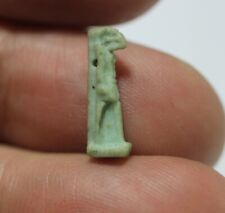 ZURQIEH -AD9981- ANCIENT EGYPT -  FAIENCE THOTH AMULET. 600 - 300 B.C picture