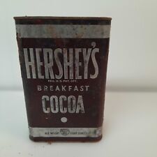 Vintage Hersey Breakfast Coca Tin Can with Top picture