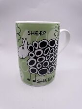 NEW IRISH HOME CERAMICS Sheep Shamrock’s Coffee Tea Mug Made In Ireland picture