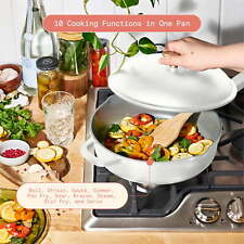 Beautiful All-in-One 4 QT Hero Pan with Steam Insert, 3 Pc Set,by Drew Barrymore picture