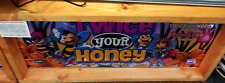 Twice Your Honey (Vintage Slot Machine Glass) Framed & Backlit picture