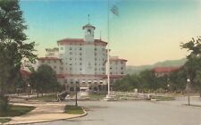 LP23 Colorado Springs Broadmoor Hotel Building View Flag Postcard picture