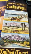 Southern California’s Golden Coast Ride the Roads to Romance Copyright 1952 picture