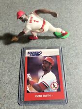 1988 Kenner Starting Lineup OZZIE SMITH SLU OPEN FIGURE WITH CARD picture