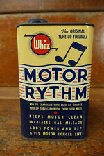 Vintage 1950s Whiz Motor Rythm Tune Up Formula 16oz Metal Oil Can Empty - Nice picture