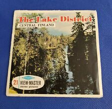 Rare Sawyer's C539 E The Lake District Central Finland view-master Reels Packet picture