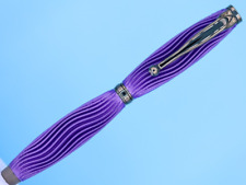 Purple Passion Purple Ballpoint Pen in Gunmetal  + Premium Monteverde Purple Ink picture