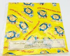 1980's Vintage Ziggy Gift Wrap Paper Set picture