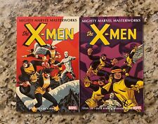 Mighty Marvel Masterworks  X-Men - Volumes 1 AND 2 picture