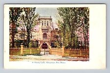 Albuquerque NM-New Mexico, Huning Castle, Antique, Vintage Postcard picture