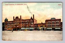 Claremont NH-New Hampshire, Hotel Claremont, Advertising, Vintage Postcard picture