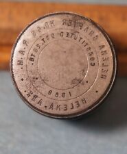 Antique HELENA AR Helena Chapter 46 RAM MASONIC PENNY Stamping Die TP209 picture