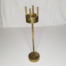 Modernist Single Brass Candlestick in the style of Pierre Forsell for Skultuna picture