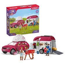 Horse Car and Trailer Toys - Multi Piece SUV & Trailer Playset, with Horse Fi... picture