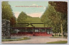 Grand Rapids Michigan, Lincoln Park Pavilion, Vintage Postcard picture