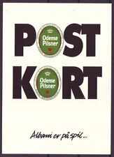 g1837/ Denmark Postcard # Odense Pilsner Beer (Albani Brewery) picture