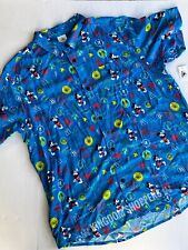 2022 Walt Disney World DVC Mickey Mouse Home Woven Camp Shirt Adult XXL 2XL picture