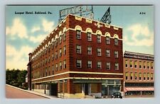 Ashland PA-Pennsylvania, Looper Hotel, Exterior, Vintage Postcard picture