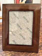 Gorgeous Handcrafted Wood Inlaid Lacquered Photo Frame. Made In Italy. 5x7. picture