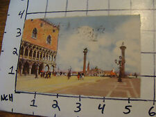 Vintage Postcard: 1926 St. Mark's Minor Square Venice Italy picture