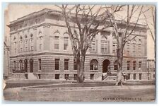 c1905s City Hall Exterior Roadside Waterville Maine ME Unposted Vintage Postcard picture