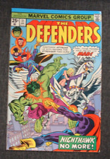 Marvel The Defenders #31 Nighthawk No More 1976 picture