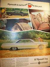 1967 Plymouth Sport Fury large-mag car ad -