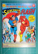 SUPERMAN VS THE FLASH #48 (1976) Classic Marvel/DC Comics Treasury Size VF picture