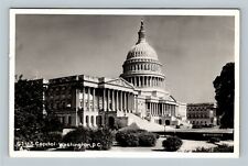 US Capitol, Building, RPPC Washington DC c1953 Vintage Postcard picture