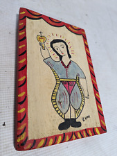 Guardian Angel Retablos by Richard H Montoya, 8.5 x 6.5 inches picture