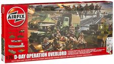 D-Day Operation Overlord 1:76 WWII Military Diorarama Plastic Model Kit Set A... picture