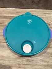 Vintage Tupperware Large Three Part Divided Storage Plate Container With Lid picture