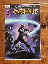 WAR OF THE REALMS #1 Clayton Crain Trade Dress Variant Cover Marvel Comics 2019 picture