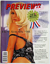 Previews Adult January 1998 Hot Shots '98 Trilogy cover picture