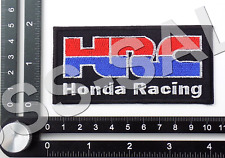HRC HONDA RACING EMBROIDERED PATCH IRON/SEW ON 3-7/8