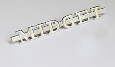 MG Midget Chrome Boot Badge with mountings, MG part number; AHA5683 picture