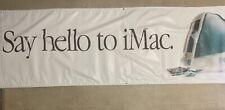 RARE Vintage Apple Computer iMac First Ed. Bondi Blue Think Different  Banner picture