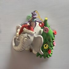 Rare The Wubbulous World of Dr Seuss The Cat in the Hat Horton Ornament Enesco  picture