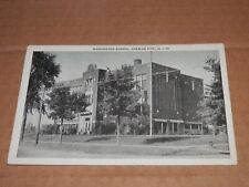 CHARLES CITY IOWA - 1946 POSTCARD - WASHINGTON SCHOOL picture