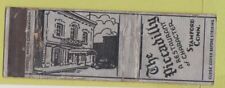 Matchbook Cover - The Piccadilly Restaurant Stamford CT FEDERAL LONG POOR picture