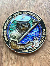 E90 Marine Security Guard Detachment San Jose Costa Rica Challenge Coin Merrick picture