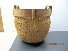 Large Heavy Weave Basket, Great Condition picture