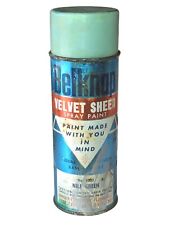 Rare (Nile Green) Belknap Velvet Sheen Spray Paint Collectable Can. picture